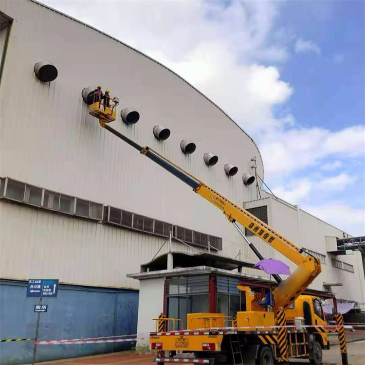 固安县高空作业车出租服务：专业广告牌安装解决方案